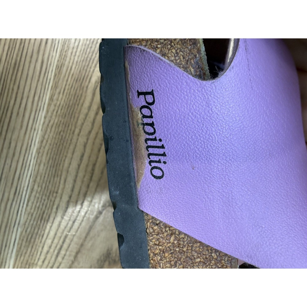 Birkenstock Papillio Florida Purple 3 Strap Back Strap Sandals Women's 9 EU 40 - Picture 6 of 10